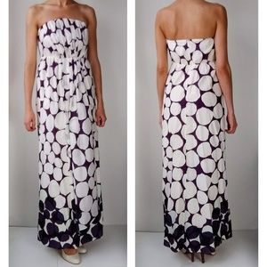 J. Crew | Collage-dot Seraphina Strapless Gown | 2